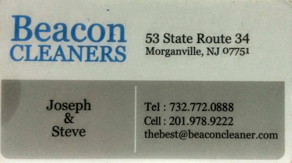 Beacon Cleaners | 53 NJ-34 Suite A, Morganville, NJ 07751 | Phone: (732) 772-0888