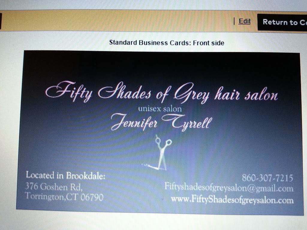 Fifty Shades of Grey Hair Salon | 376 Goshen Rd, Torrington, CT 06790 | Phone: (860) 307-7215