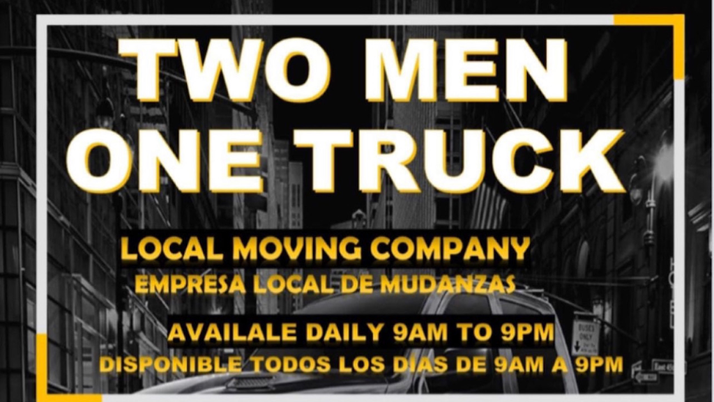 Two Men One Truck | 24 3rd Ave, Roebling, NJ 08554 | Phone: (980) 245-1592