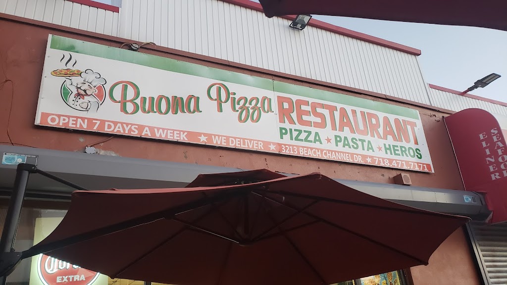 Buona Pizza | 3213 Beach Channel Dr, Far Rockaway, NY 11691 | Phone: (718) 471-7171