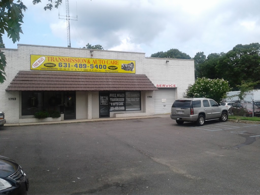 Free Miles Transmission and Auto Care | 1755 E Jericho Turnpike, Huntington, NY 11743 | Phone: (631) 489-5400