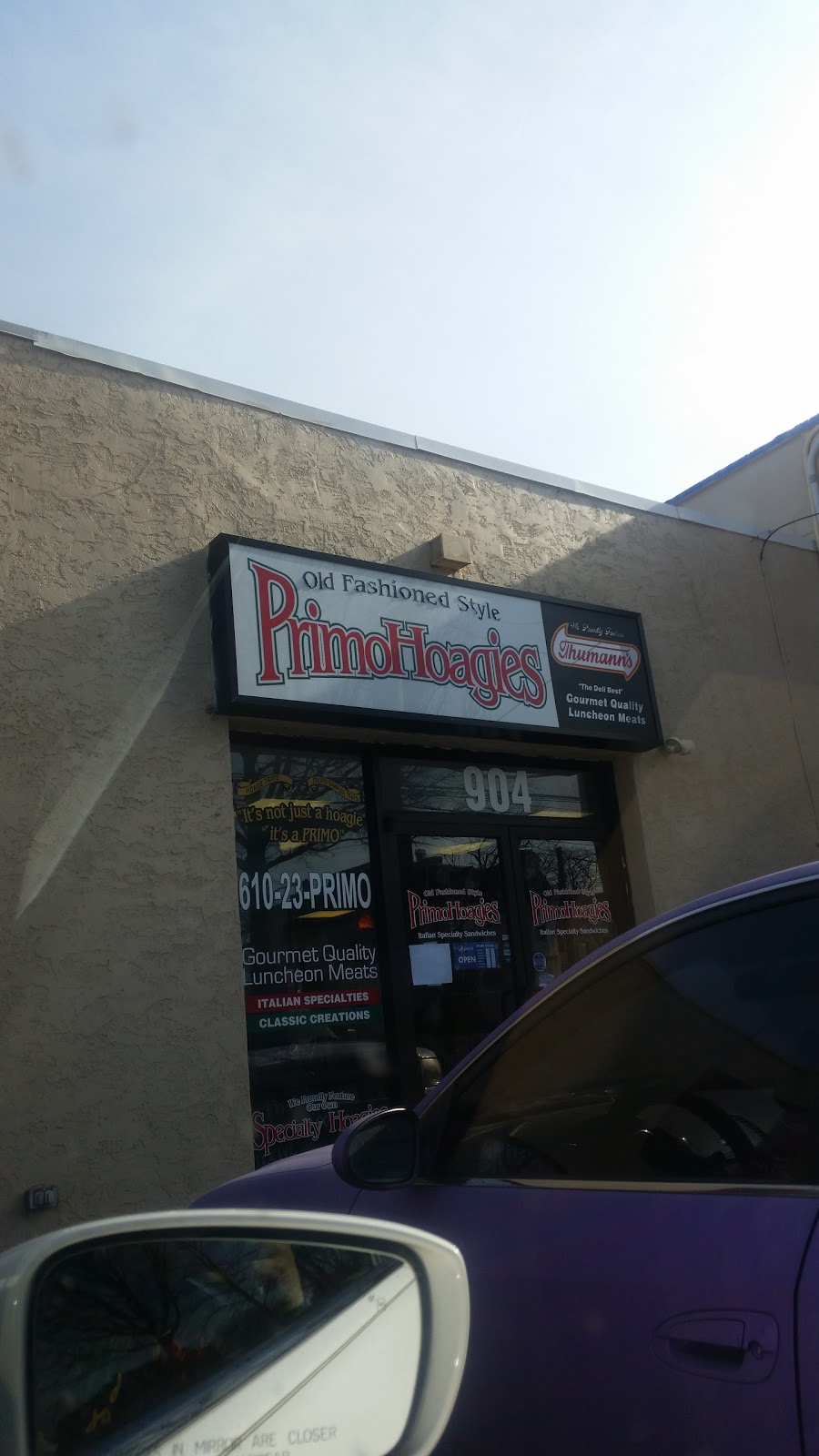 PrimoHoagies | 904 Chester Pike, Prospect Park, PA 19076 | Phone: (610) 237-7466