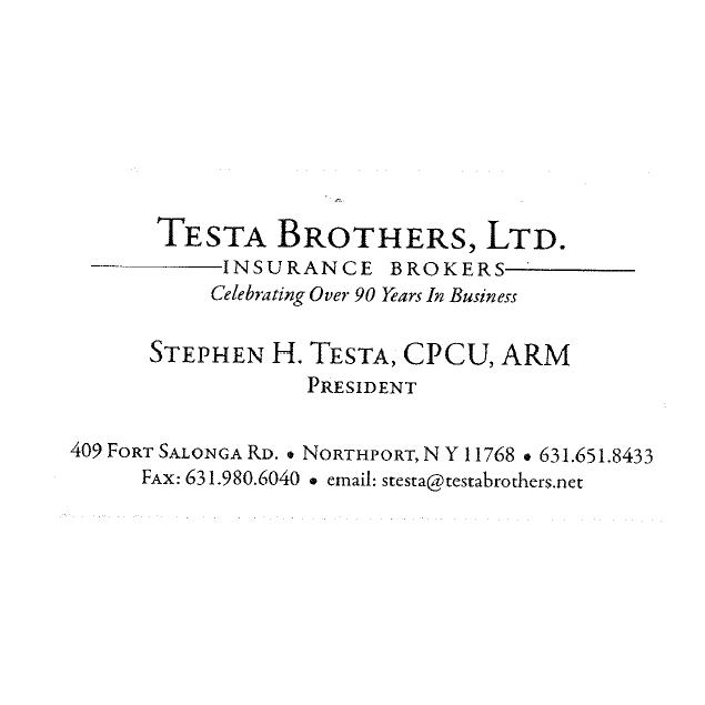 Testa Brothers, LTD. | 409 Fort Salonga Rd, Northport, NY 11768 | Phone: (631) 651-8433
