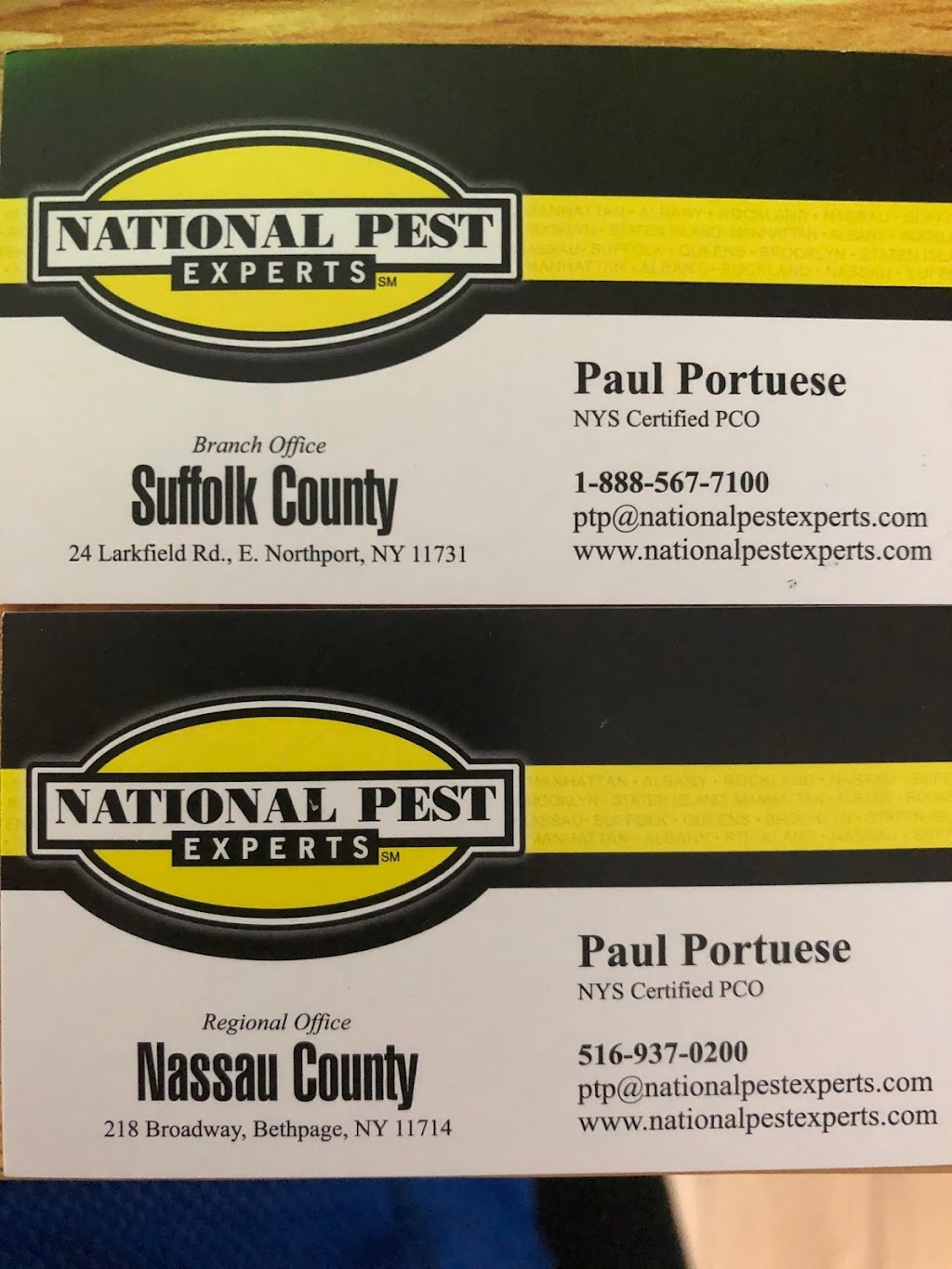 National Pest Experts | 24 Larkfield Rd STE 2B, East Northport, NY 11731 | Phone: (631) 651-8100