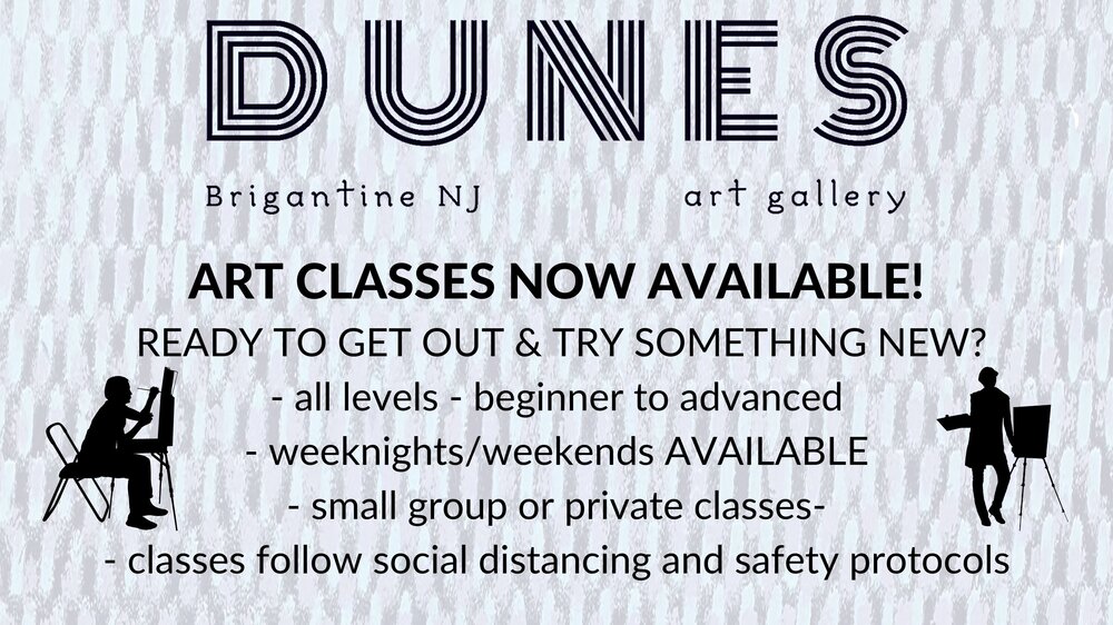Dunes Art Gallery | 1206 W Brigantine Ave #B, Brigantine, NJ 08203 | Phone: (856) 503-8081