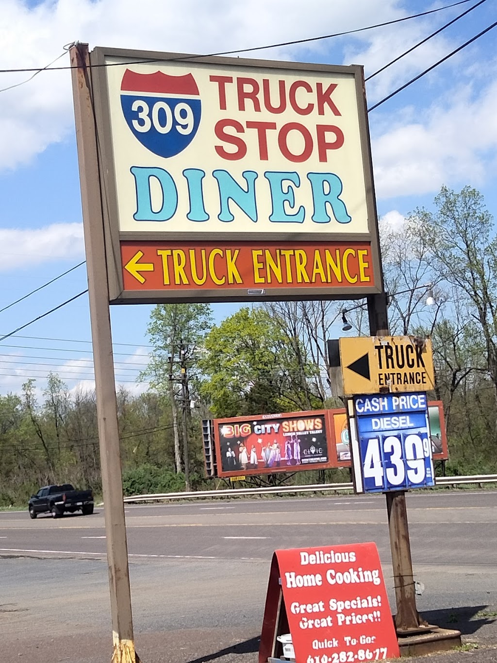 309 Truck Stop | 1720 PA-309, Coopersburg, PA 18036 | Phone: (610) 282-4011