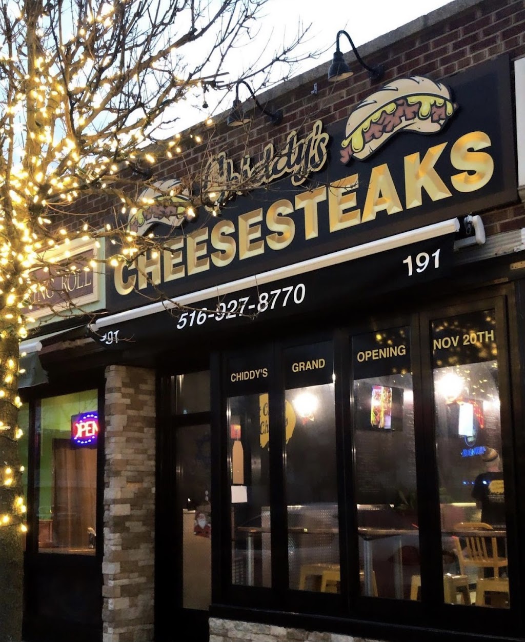 Chiddy’s Cheesesteaks of Farmingdale | 191 Main St, Farmingdale, NY 11735 | Phone: (516) 927-8770