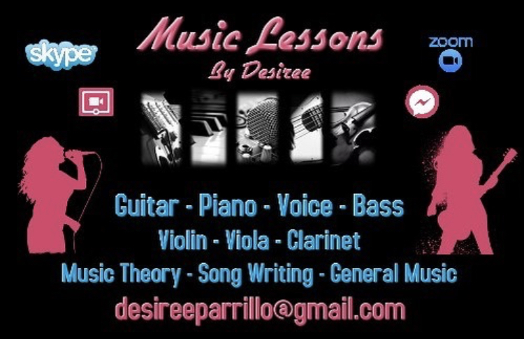 Music Lessons By Desiree | 457 Baldwin Path, Deer Park, NY 11729 | Phone: (631) 682-8514