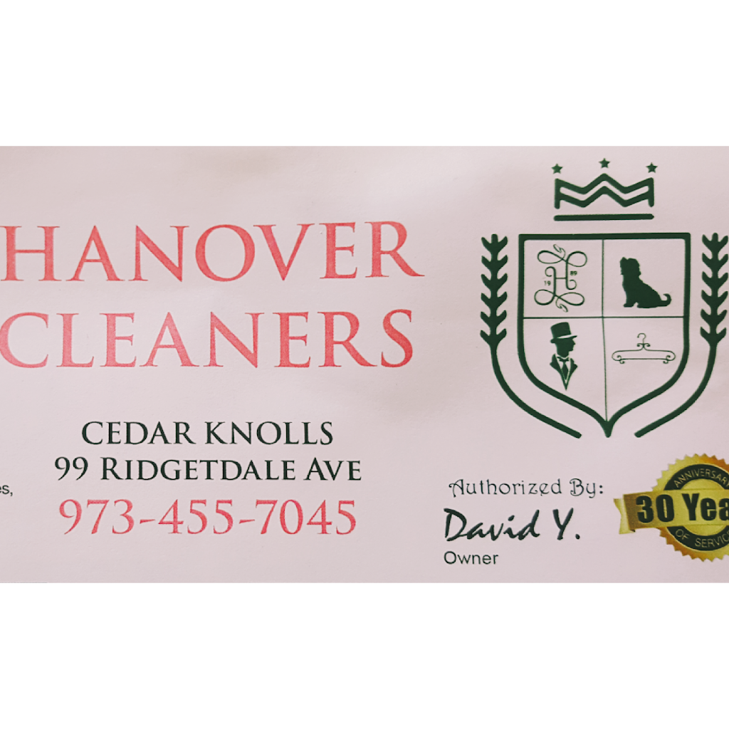 Hanover Cleaners | 99 Ridgedale Ave, Cedar Knolls, NJ 07927 | Phone: (973) 455-7045