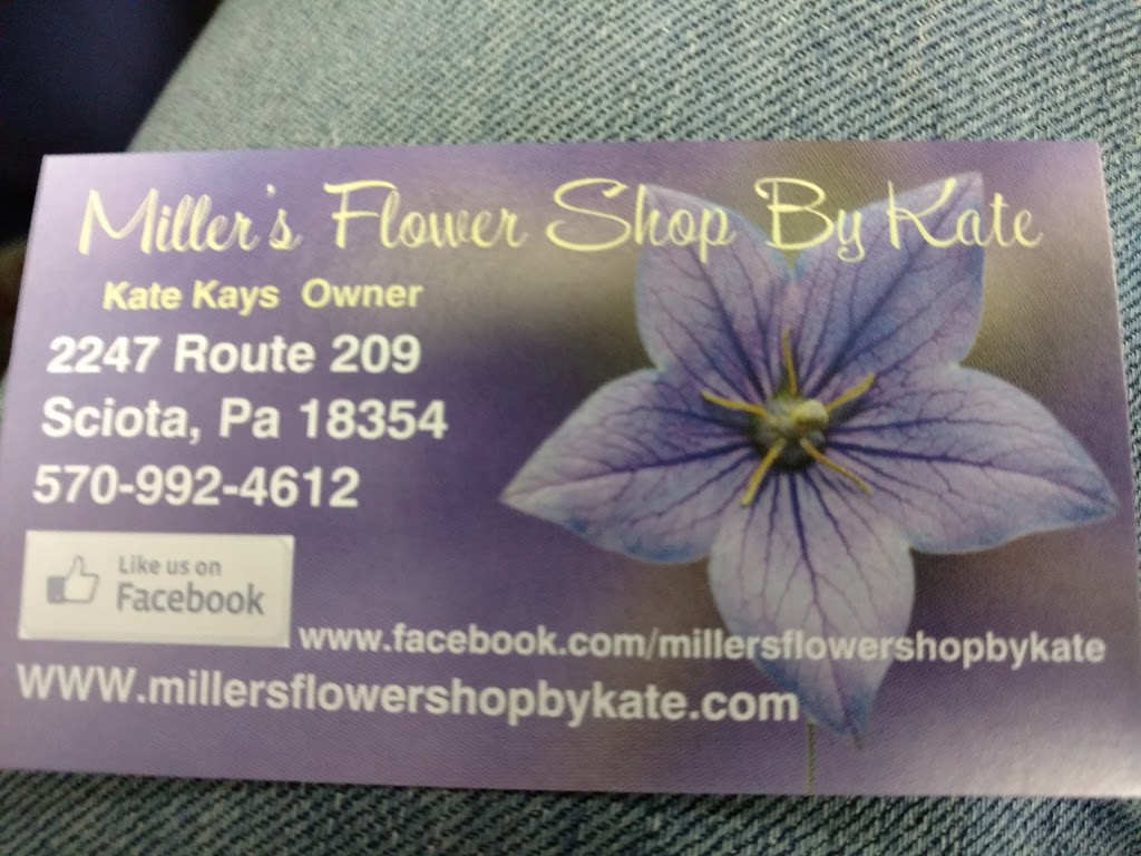 Millers Flower Shop by Kate LLC | 2247 US-209, Sciota, PA 18354 | Phone: (570) 992-4612