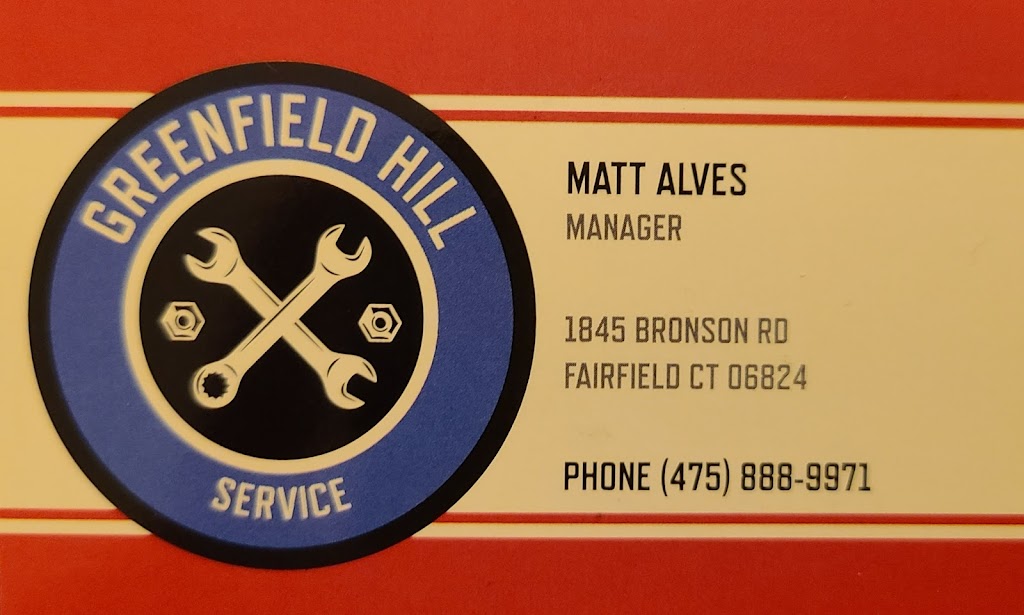Greenfield Hill Service | 1845 Bronson Rd, Fairfield, CT 06824 | Phone: (475) 888-9971