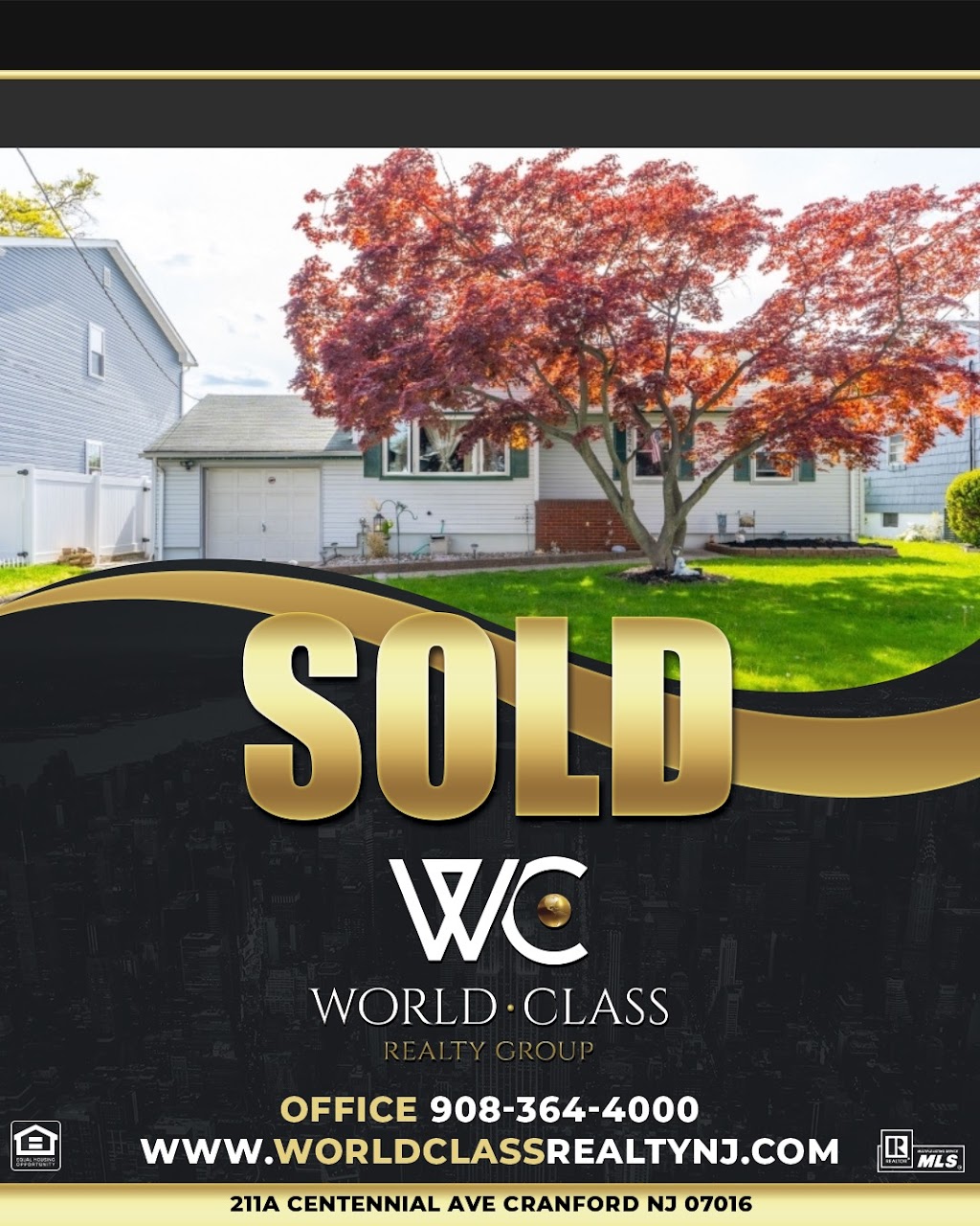 World Class Realty Group | 211 A Centennial Ave, Cranford, NJ 07016 | Phone: (908) 364-4000