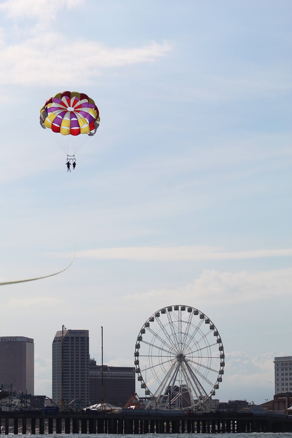 Atlantic City Parasail | 850 N Rhode Island Ave, Atlantic City, NJ 08401 | Phone: (609) 345-1212