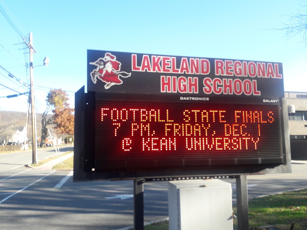Lakeland Regional High School | 205 Conklintown Rd, Wanaque, NJ 07465 | Phone: (973) 835-1900