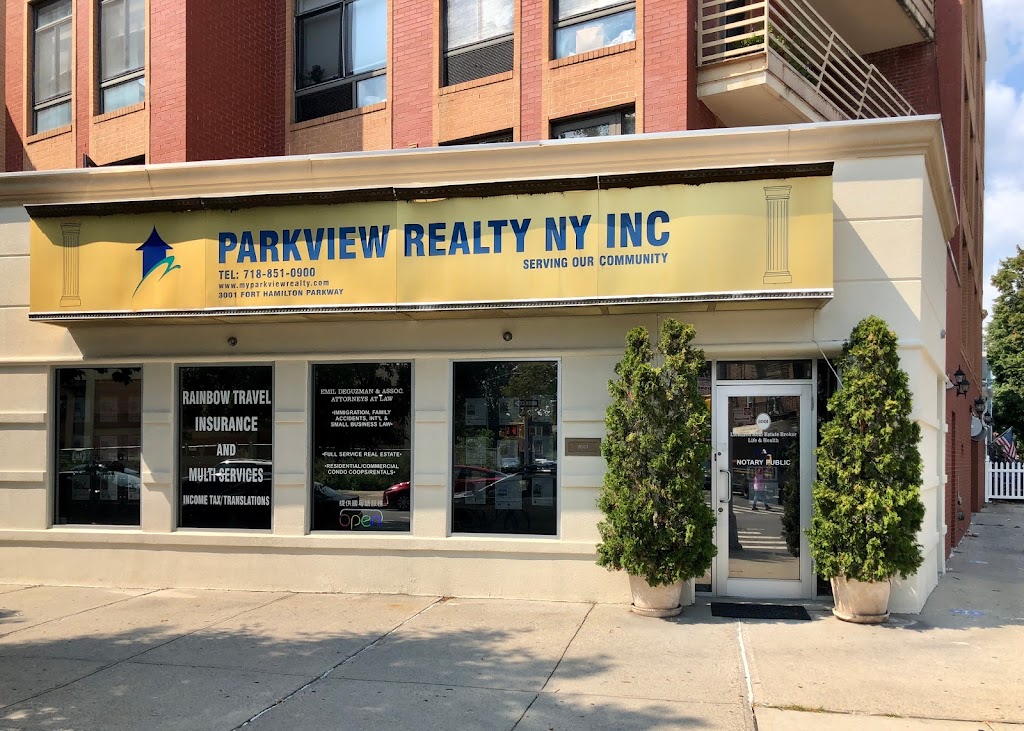 Parkview Realty NY, Inc. | 3001 Fort Hamilton Pkwy, Brooklyn, NY 11218 | Phone: (718) 851-0900
