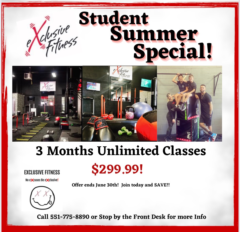 Exclusive Fitness | 681 Lawlins Rd Unit 180, Wyckoff, NJ 07481 | Phone: (551) 775-8890