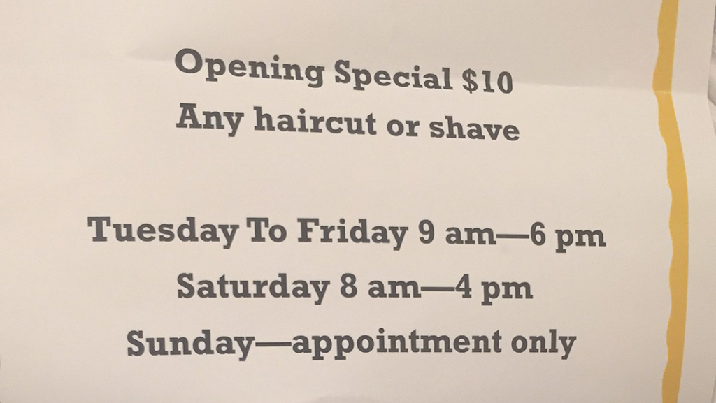 Deposit barber shop | 135 Front St, Deposit, NY 13754 | Phone: (607) 467-1362