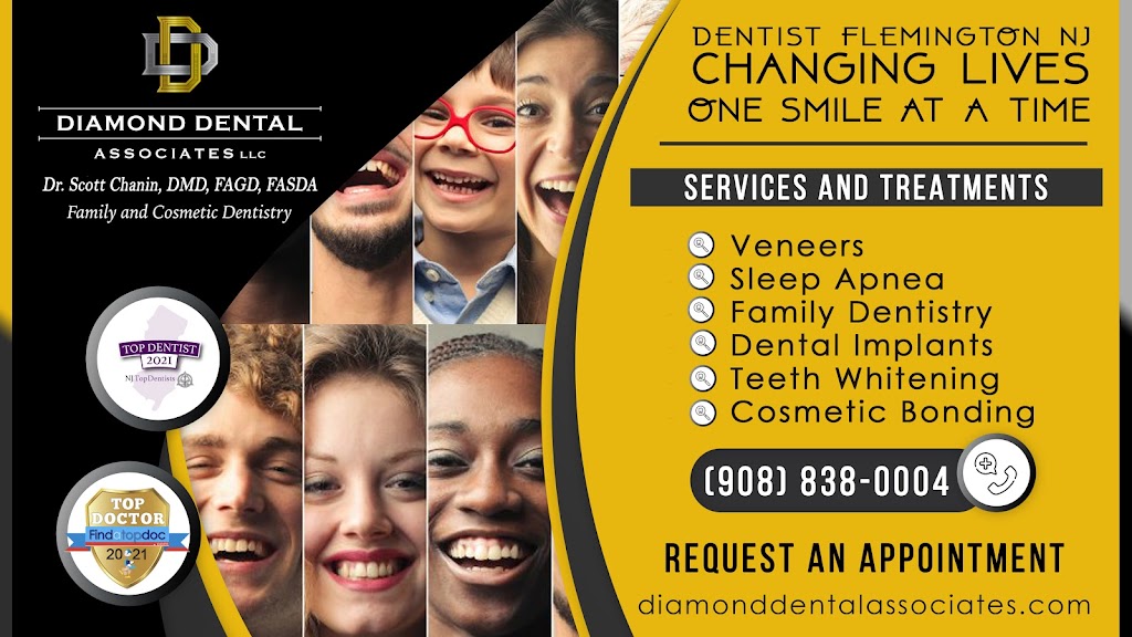 Diamond Dental Associates LLC | North, 334, NJ-31 #1, Flemington, NJ 08822 | Phone: (908) 838-0004