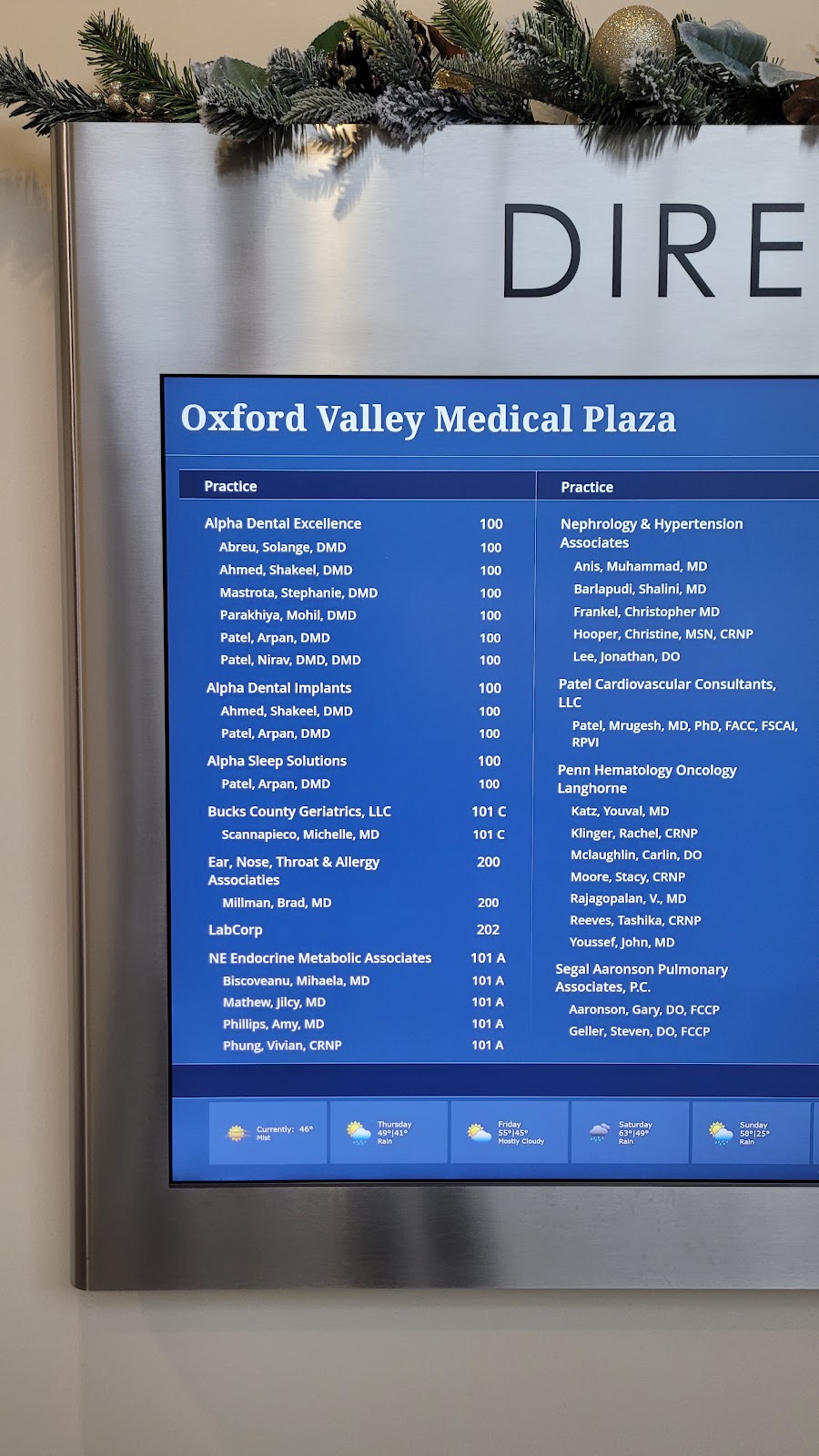Oxford Valley Medical Plaza | 240 Middletown Blvd, Langhorne, PA 19047 | Phone: (215) 750-2399
