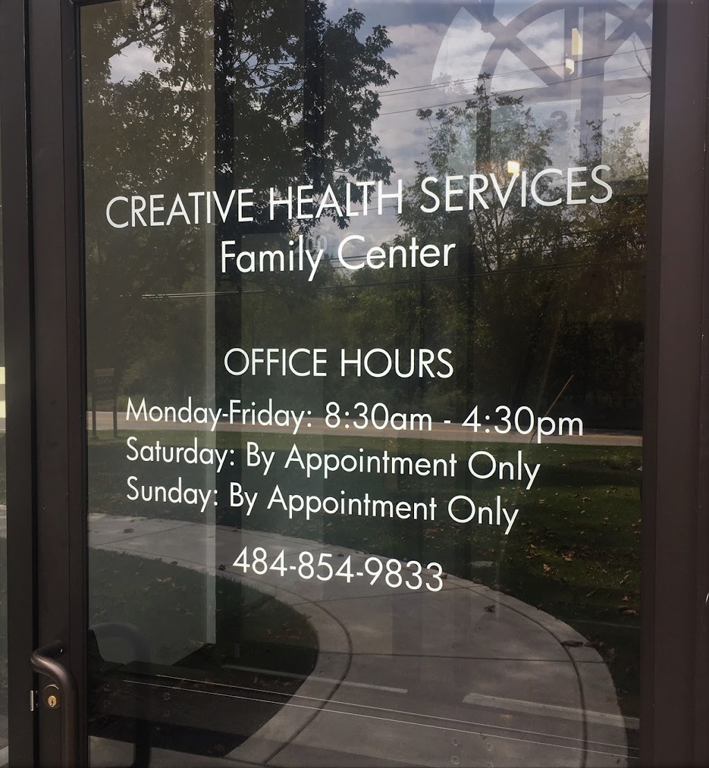 Creative Health Services - Family Center | Boyer School, 35 Evansburg Rd #100, Collegeville, PA 19426 | Phone: (484) 854-9833