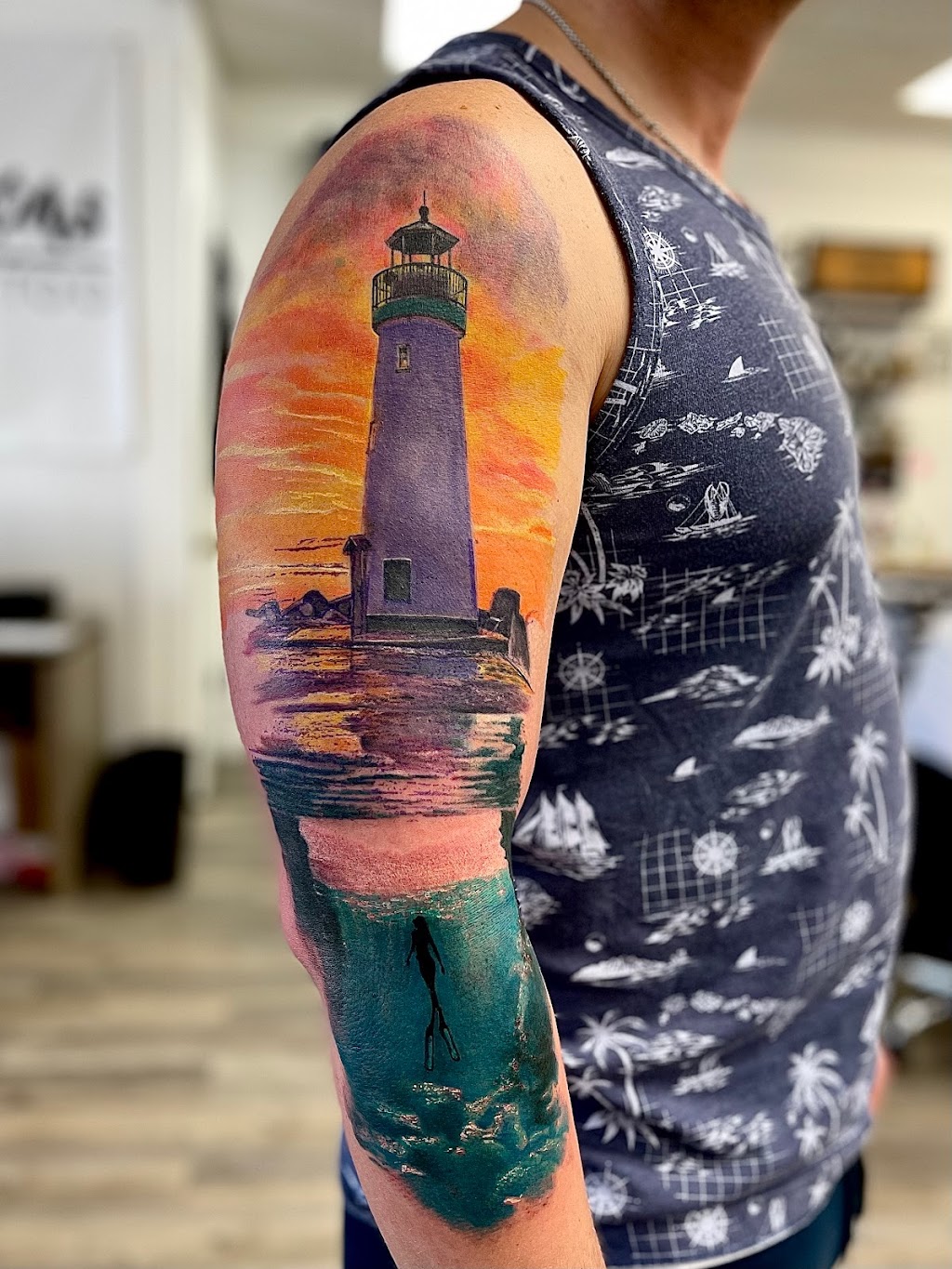 Rising Sons Tattoo Florence | 2043 US-130, Florence, NJ 08518 | Phone: (856) 724-1963