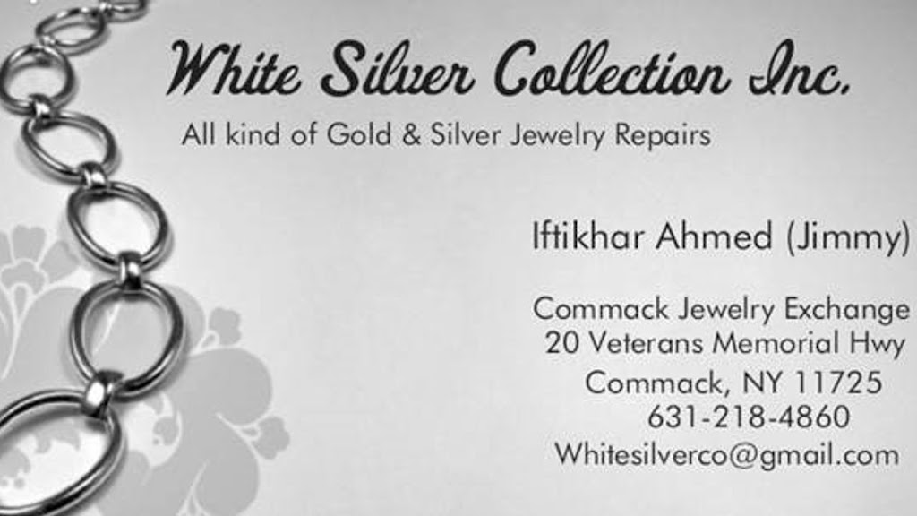 White Silver Collection Inc. | 20 Veterans Memorial Hwy, Commack, NY 11725 | Phone: (631) 218-4860