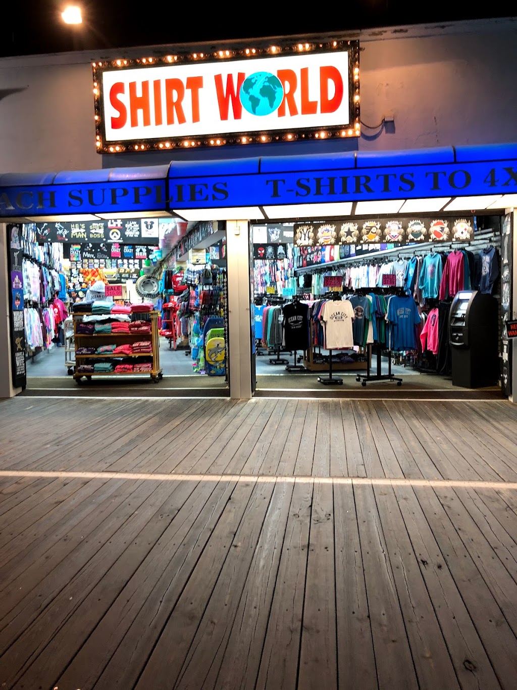 Shirt World | 718 Boardwalk, Ocean City, NJ 08226 | Phone: (609) 736-0333