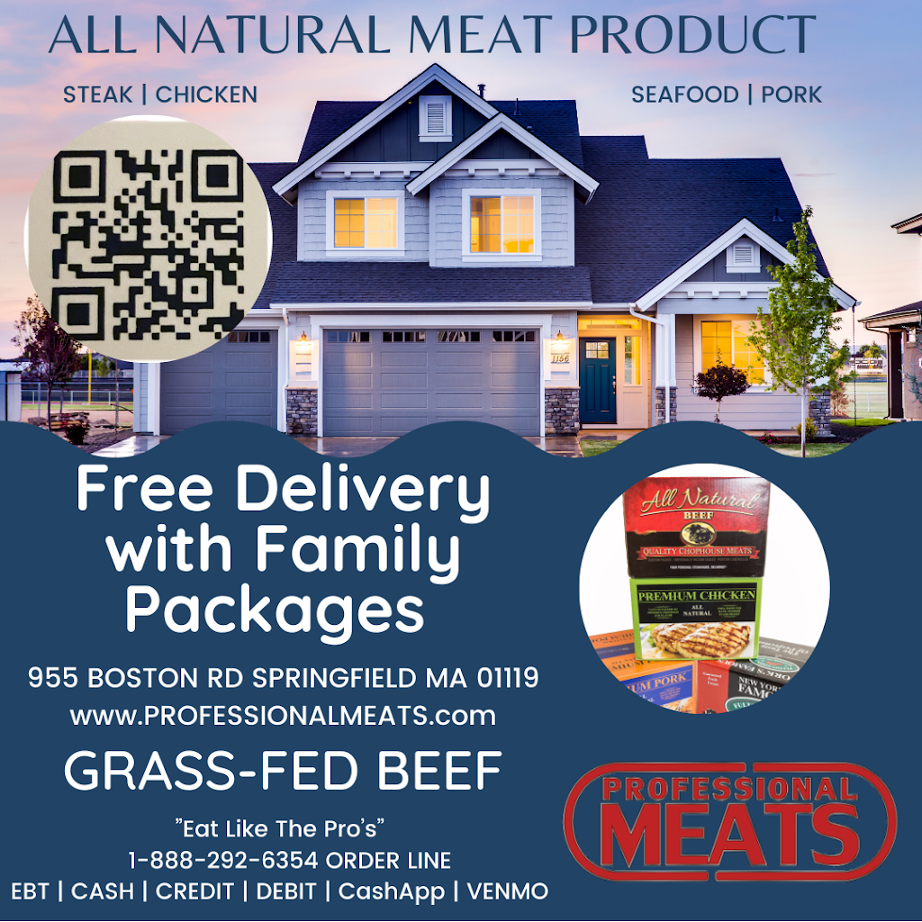 Professional Meats of New England Inc | 955 Boston Rd, Springfield, MA 01119 | Phone: (888) 292-6354