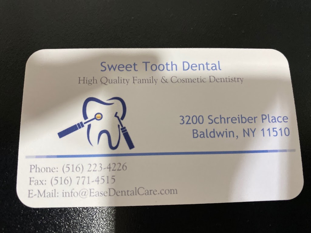Sweet Tooth Dental | 3200 Schreiber Pl, Baldwin, NY 11510 | Phone: (516) 223-4226