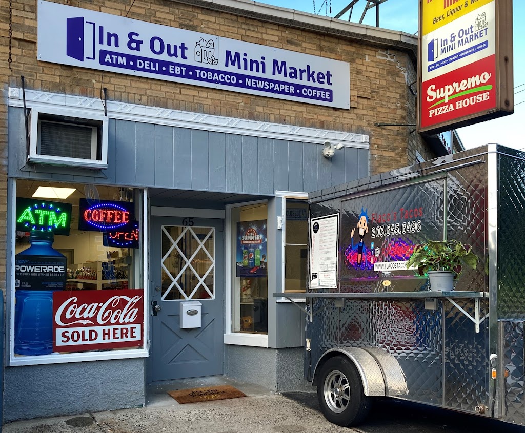 In & Out Mini Market- Flacos Tacos Truck | 65 Howe Ave, Shelton, CT 06484 | Phone: (203) 922-7826