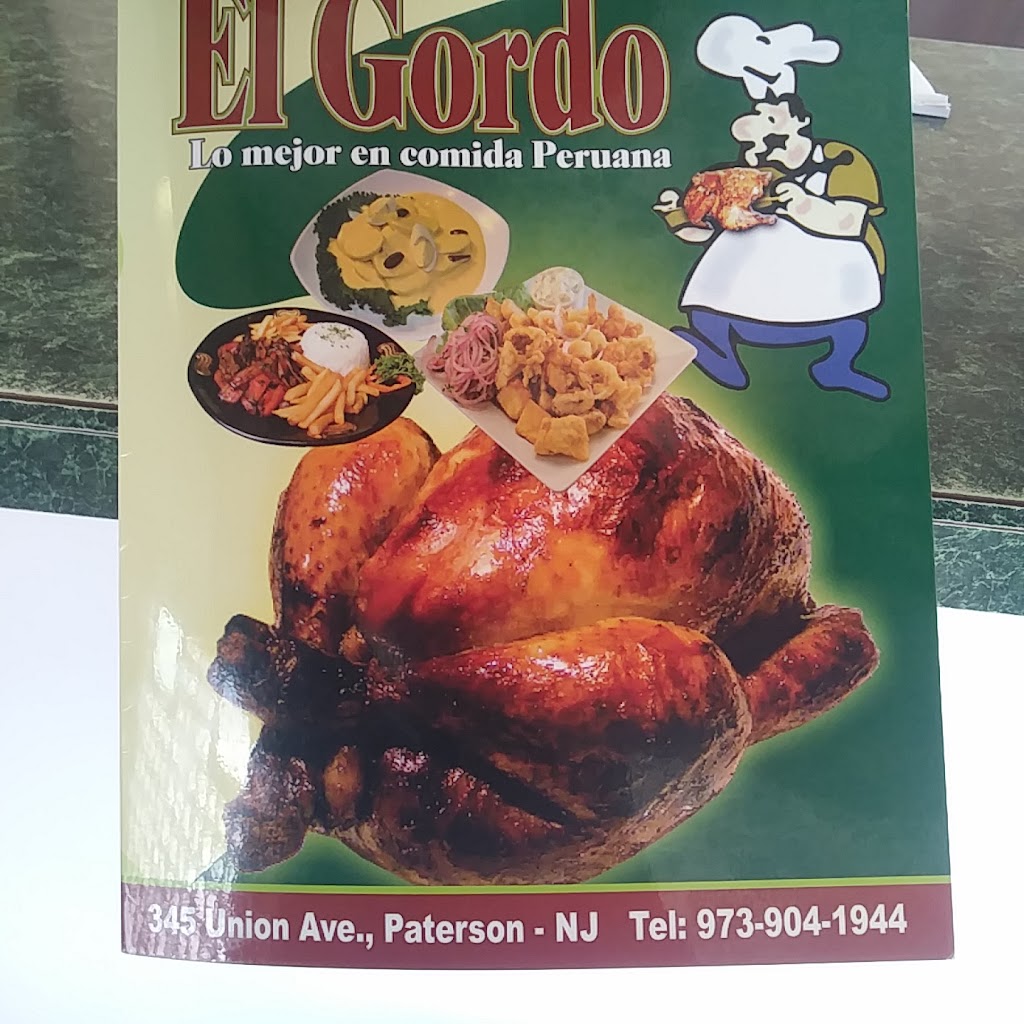 El Pollo Gordo | 345 Union Ave, Paterson, NJ 07502 | Phone: (973) 904-1944