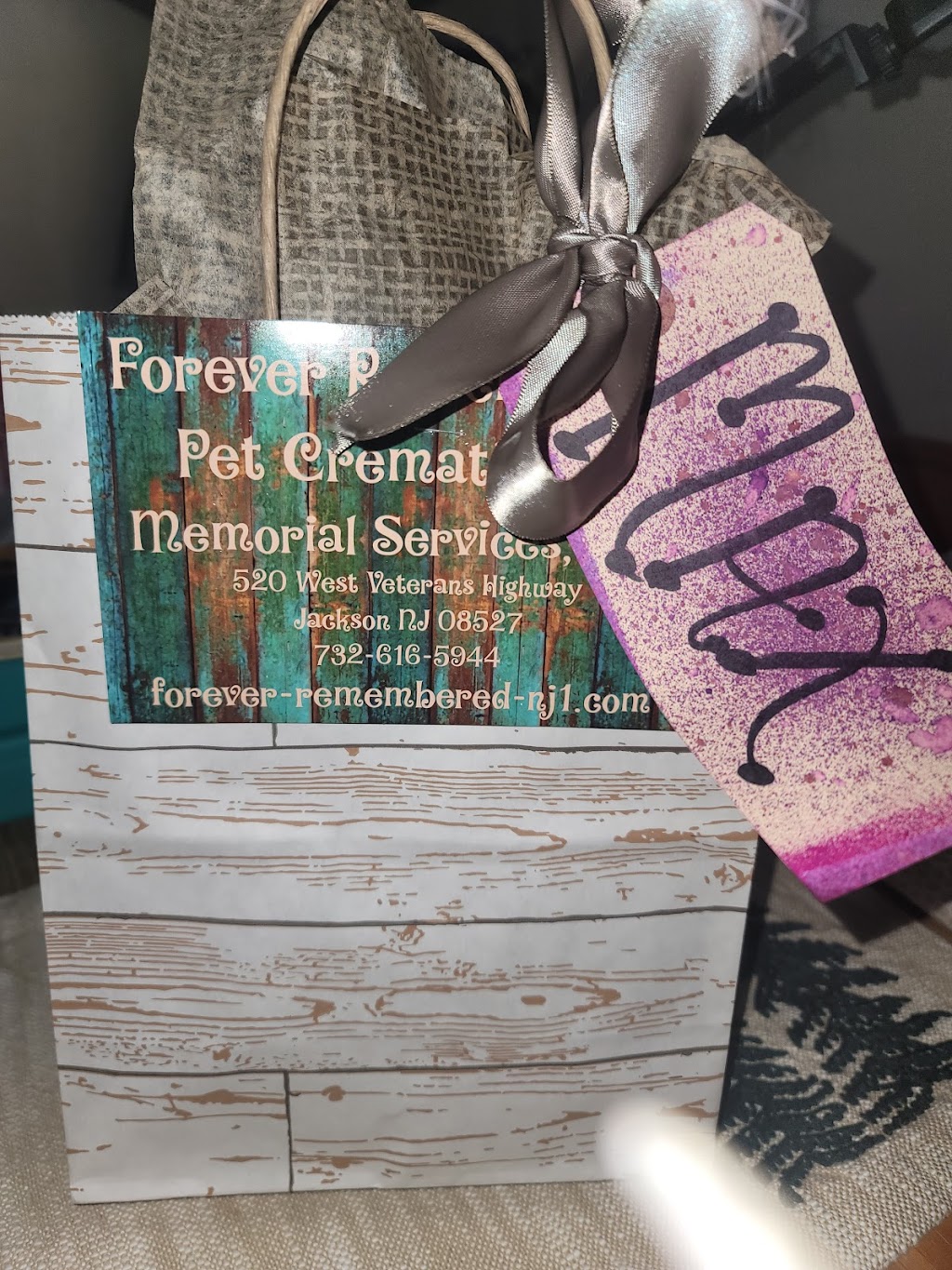 Forever Remembered Pet Cremation and Memorial Services, LLC | 520 W Veterans Hwy, Jackson Township, NJ 08527 | Phone: (732) 415-8472