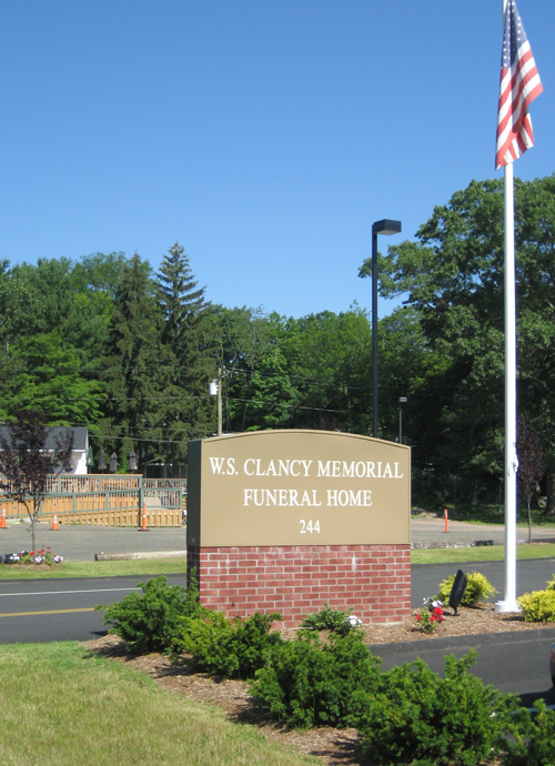 W.S. Clancy Memorial Funeral Home | 244 N Main St, Branford, CT 06405 | Phone: (203) 488-3414