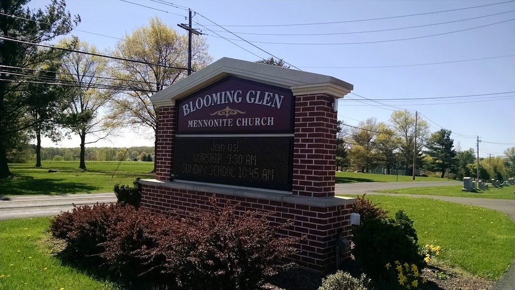 Blooming Glen Mennonite Church | 713 Blooming Glen Rd, Blooming Glen, PA 18911 | Phone: (215) 257-3431