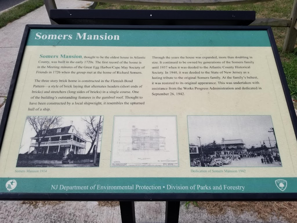 Somers Mansion | 1000 Shore Rd, Somers Point, NJ 08244 | Phone: (609) 927-2212