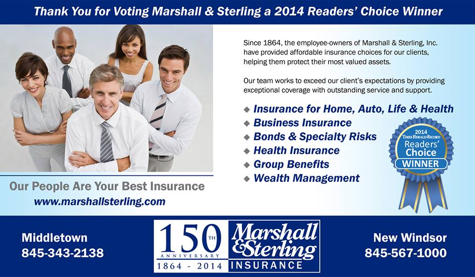Marshall & Sterling | 420 E Main St, Middletown, NY 10940 | Phone: (845) 343-2138