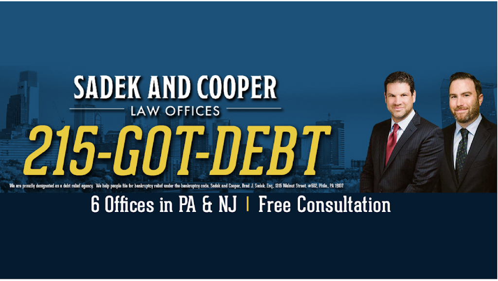 Sadek and Cooper Law Offices, LLC | 1609 Woodbourne Rd #203, Levittown, PA 19057 | Phone: (215) 545-1055