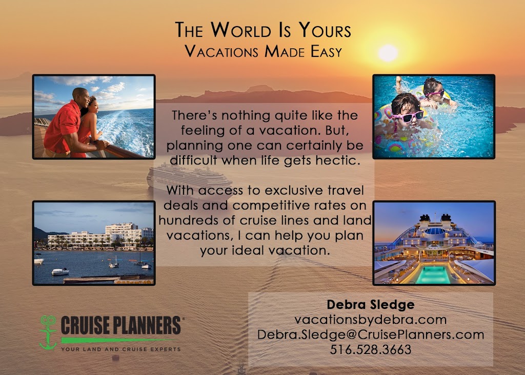 Cruise Planners - Debra Sledge | 418-456 Herricks Rd, Mineola, NY 11501 | Phone: (516) 528-3663