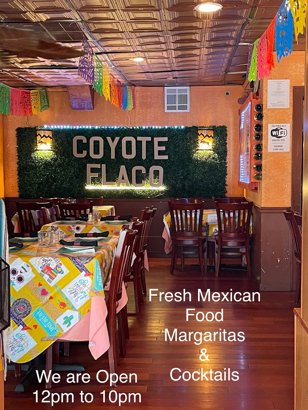 Coyote Flaco | 6032 NY-9H, Hudson, NY 12534 | Phone: (518) 851-9042