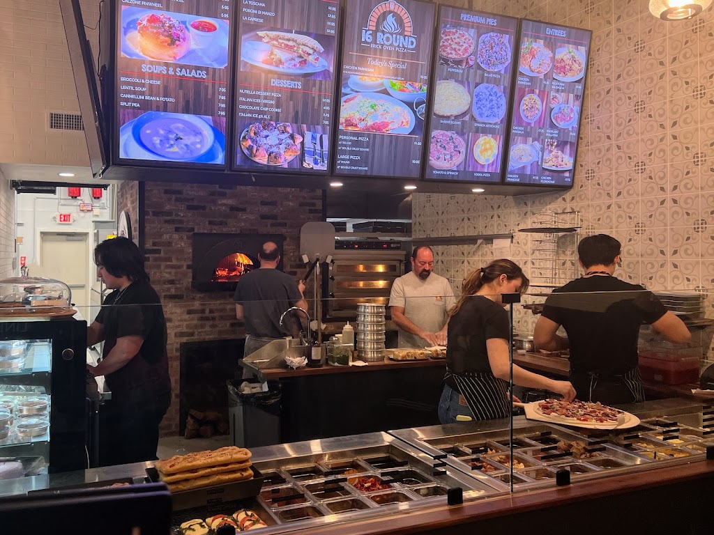 16 ROUND Wood Fired Pizza | 1113 N Country Rd #4D, Stony Brook, NY 11790 | Phone: (631) 307-5700