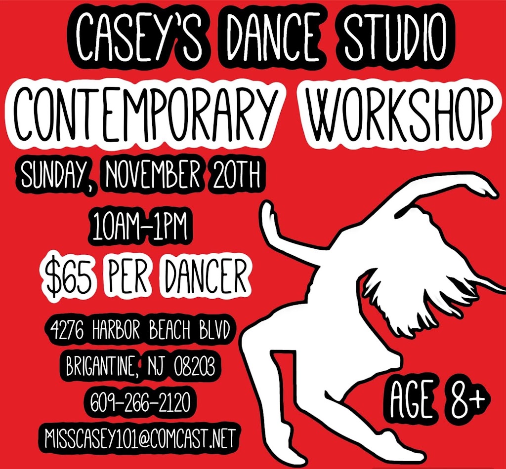 Caseys Dance Studio | 4276 Harbor Beach Blvd, Brigantine, NJ 08203 | Phone: (609) 266-2120