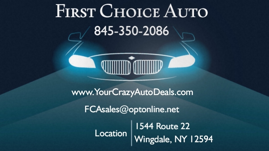 First Choice Auto | 1544 NY-22, Wingdale, NY 12594 | Phone: (845) 350-2086