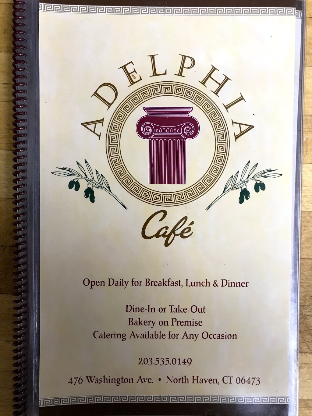 Adelphia Cafe | 476 Washington Ave, North Haven, CT 06473 | Phone: (203) 535-0149