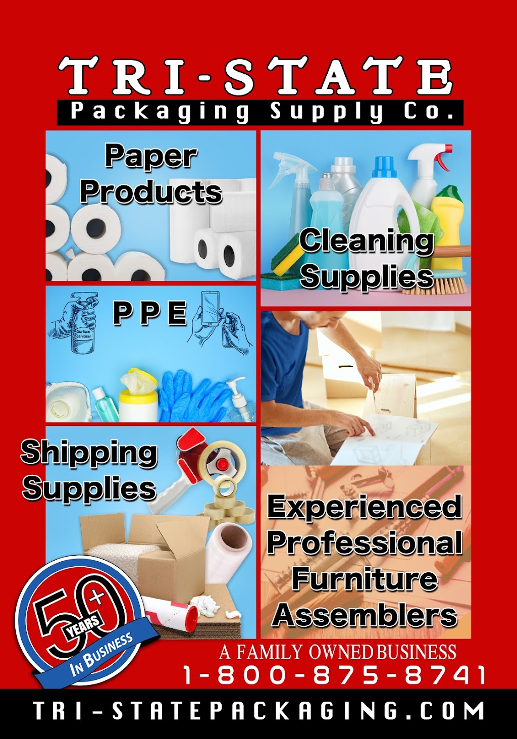 Tri-State Packaging Supply Co | 101 E 10th St, Marcus Hook, PA 19061 | Phone: (610) 497-9051