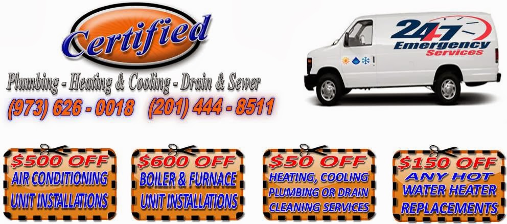 Certified Sewer & Drain | 138 E 4th St, Clifton, NJ 07011 | Phone: (201) 444-8511