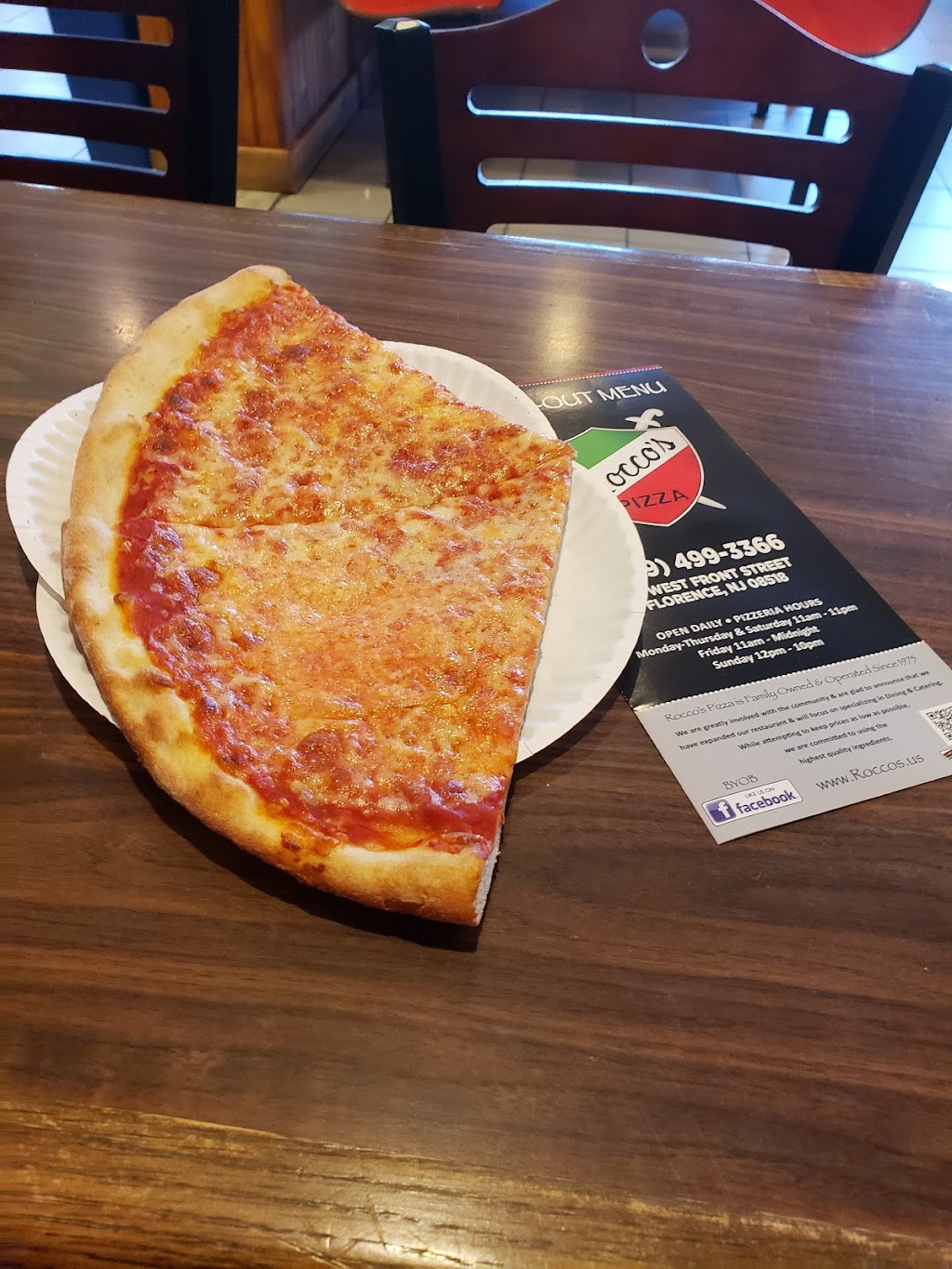 Roccos Pizza & Italian Restaurant | 312 W Front St, Florence, NJ 08518 | Phone: (609) 499-3366