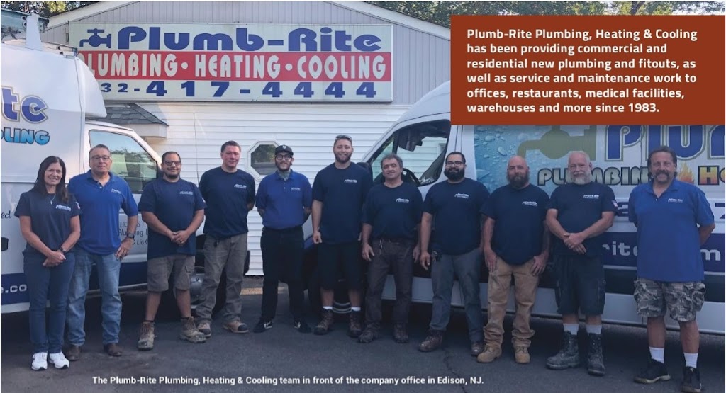 Plumb-Rite Plumbing & Heating | 86 Gibian St, Edison, NJ 08837 | Phone: (732) 417-4444