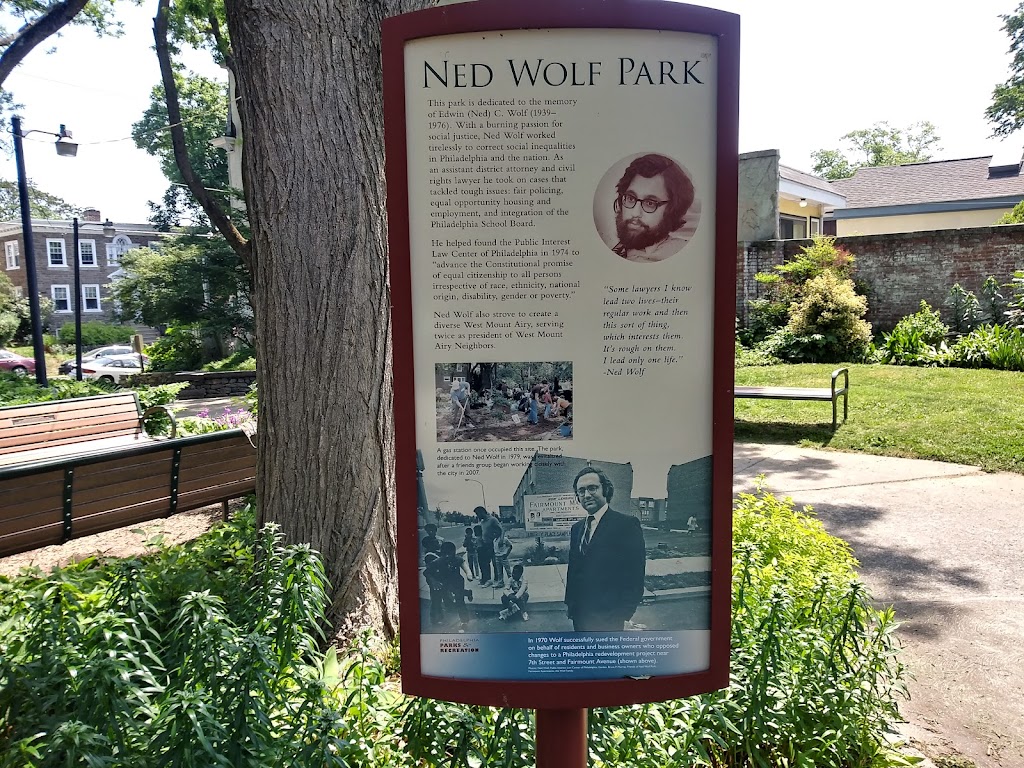 Ned Wolf Park | 7018 McCallum St, Philadelphia, PA 19119 | Phone: (215) 248-5533