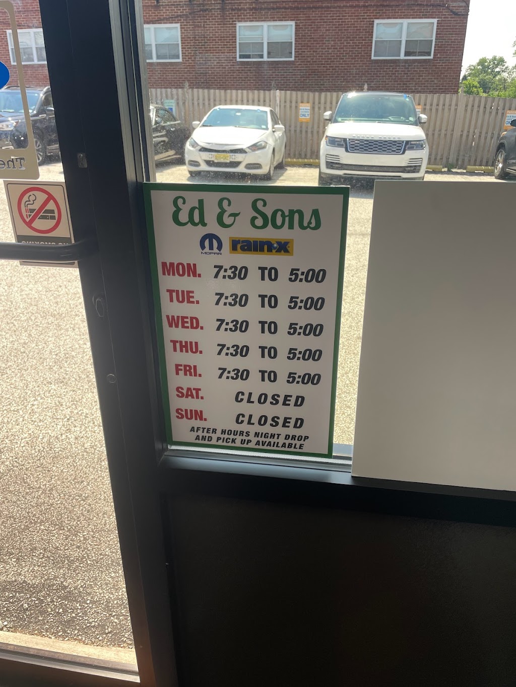 Ed & Sons Auto Glass | 619 E Main St, Maple Shade, NJ 08052 | Phone: (856) 779-0043