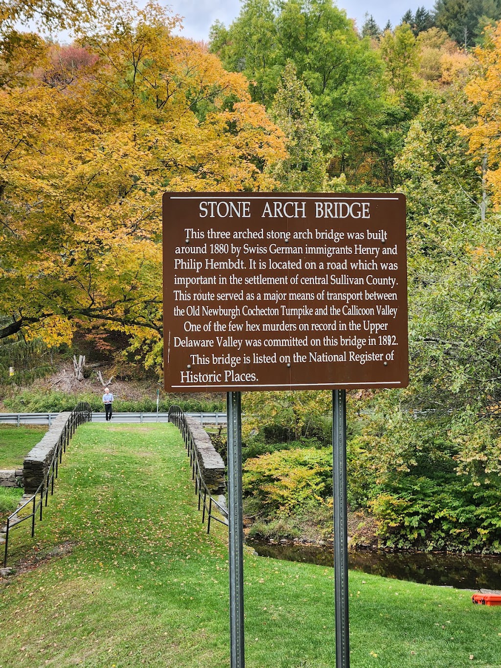 Stone Arch Bridge Historical Park | 25 Stone Arch Rd, Kenoza Lake, NY 12750 | Phone: (845) 807-0261